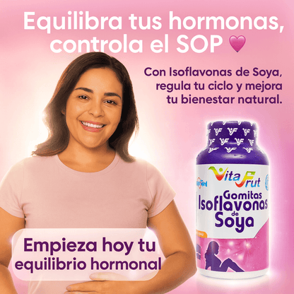 Gomitas Isoflavonas De Soya