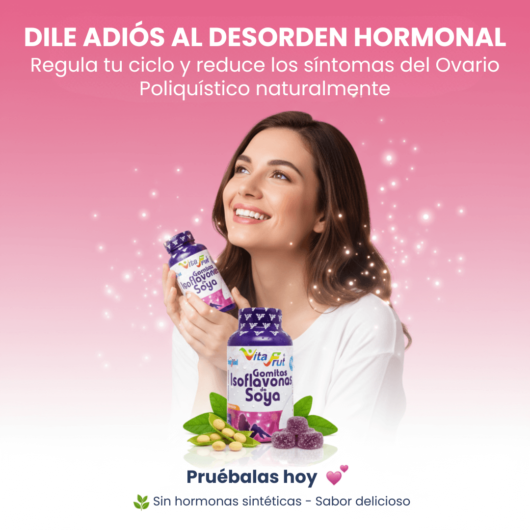 Gomitas Isoflavonas De Soya